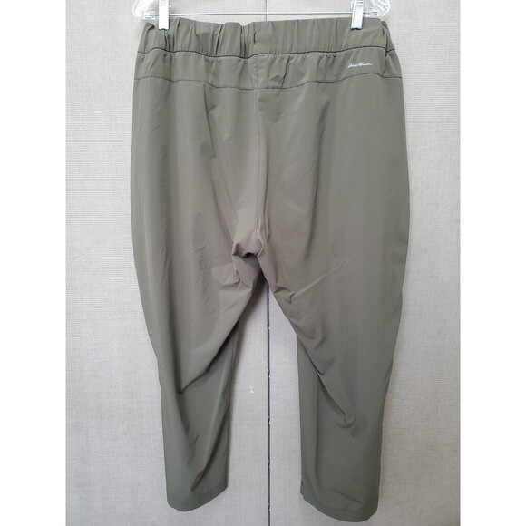 Eddie Bauer Green Track Pants with Comfort Fit - Picture 3 of 7